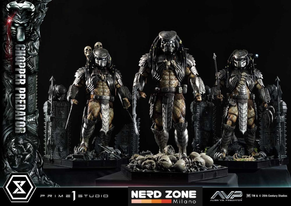 PRIME 1 STUDIO - The Alien vs. Predator Museum Masterline Series Statue 1/3 Chopper Predator 103 cm