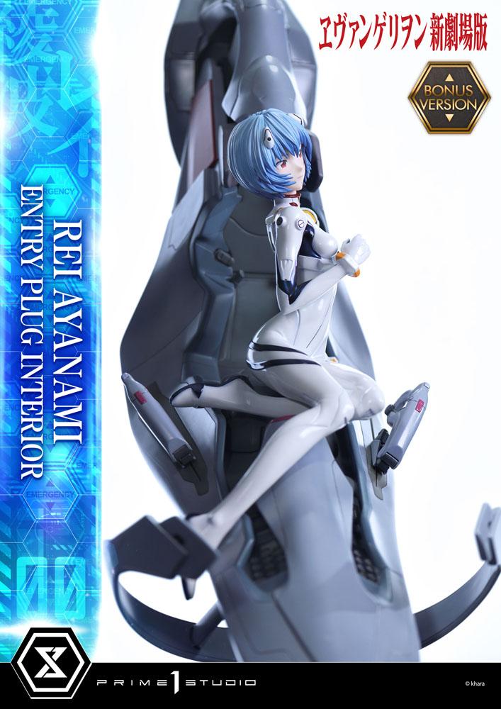 PRIME 1 STUDIO - Rebuild of Evangelion Statue 1/4 Rei Ayanami BONUS Version 66 cm
