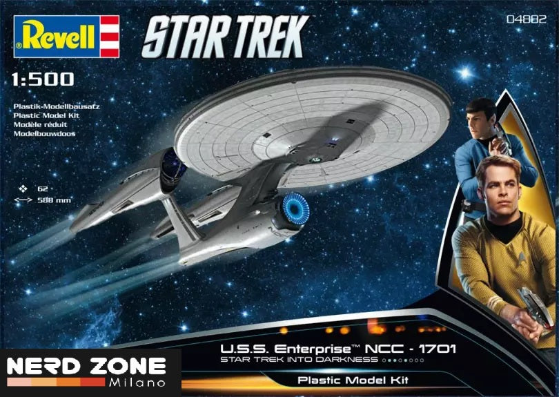 REVELL - Star Trek Into Darkness Model Kit 1/500 U.S.S. Enterprise NCC-1701 59 cm