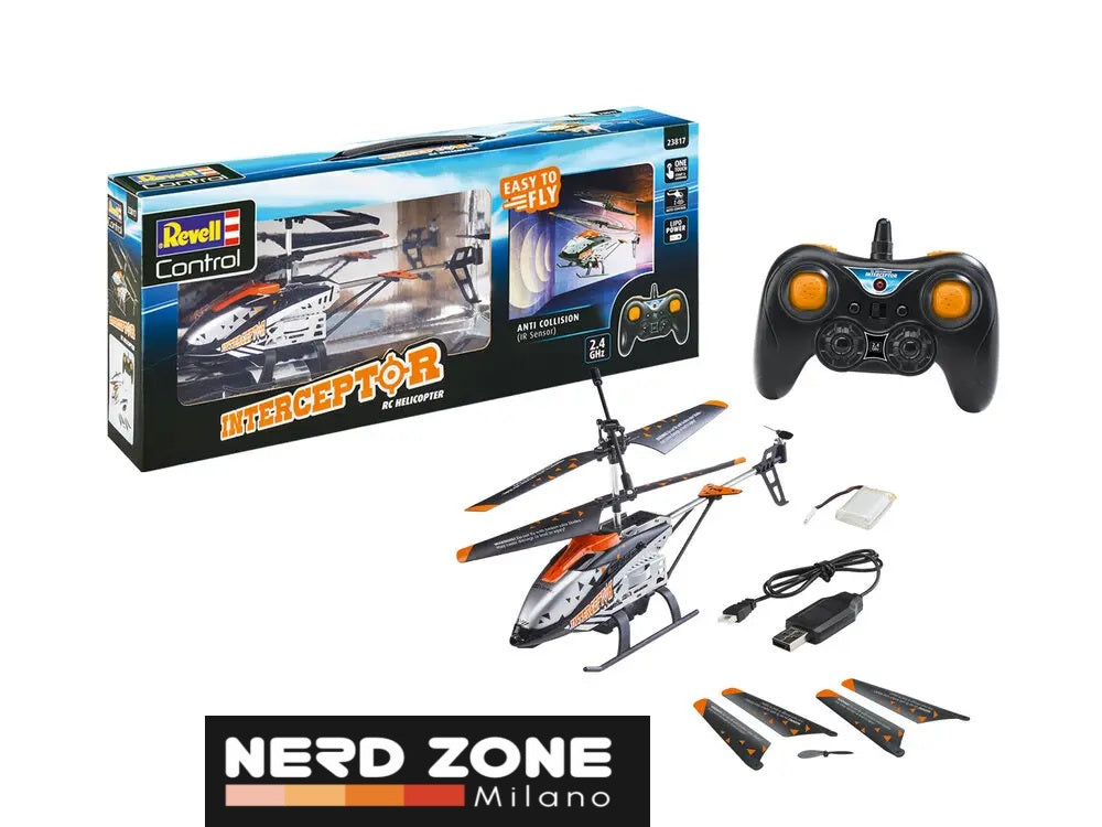 REVELL 23817 RC Elicottero "Interceptor" Anti Collisione