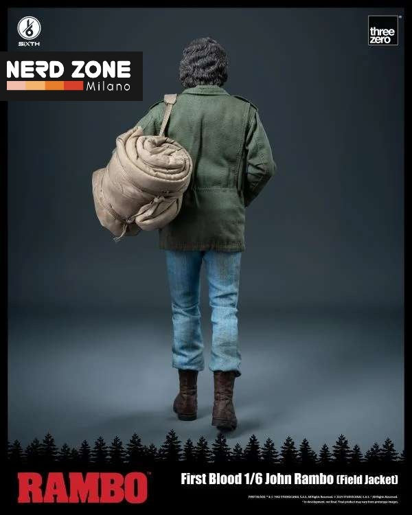 THREEZERO - Rambo First Blood John Rambo Field Jacket 1/6 Figure