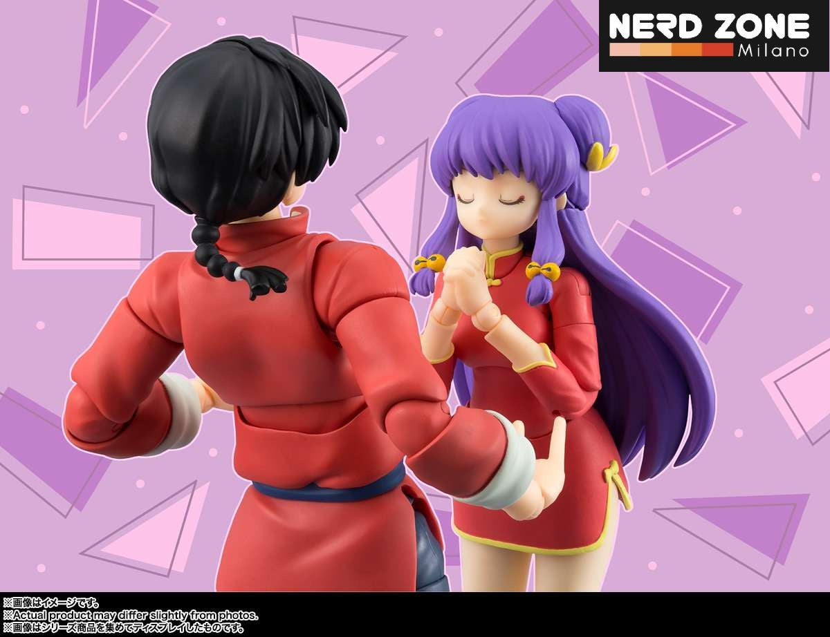 BANDAI - S.H. FIGUARTS Ranma 1/2 Shampoo S.H.Figuarts