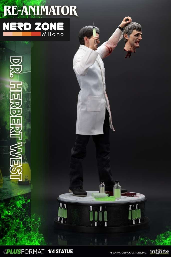 INFINITE STATUE - Re-Animator Dr Herbert West 1/4 Plus Format Statue