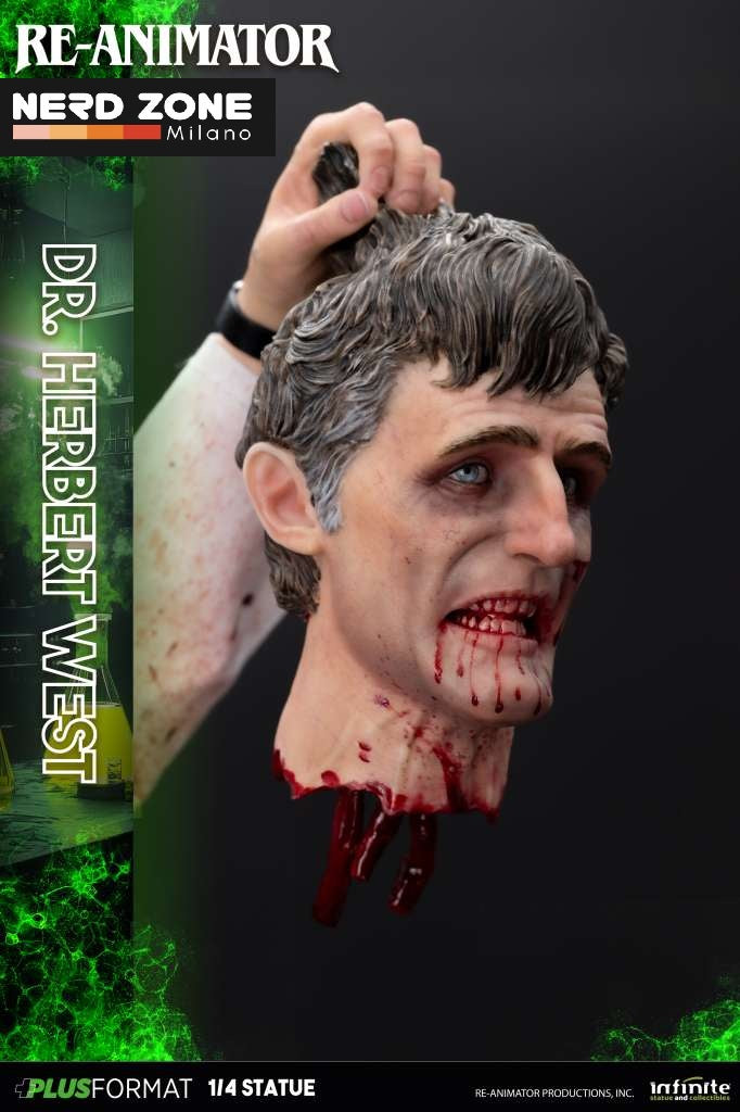 INFINITE STATUE - Re-Animator Dr Herbert West 1/4 Plus Format Statue