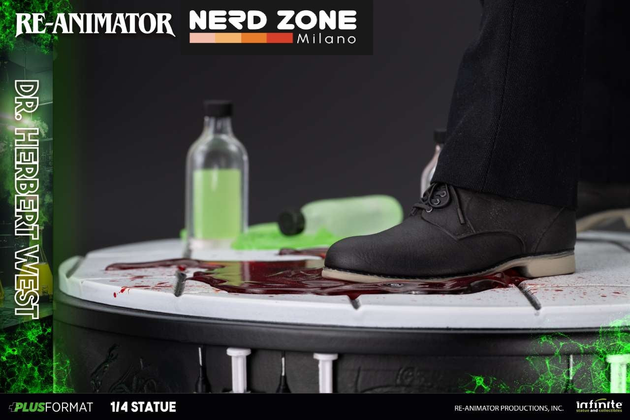 INFINITE STATUE - Re-Animator Dr Herbert West 1/4 Plus Format Statue