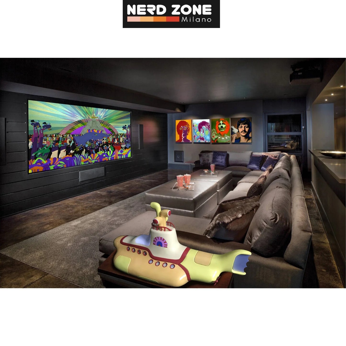 FACTORY ENTERTAINMENT - The Beatles Yellow Submarine Studio Scale Model