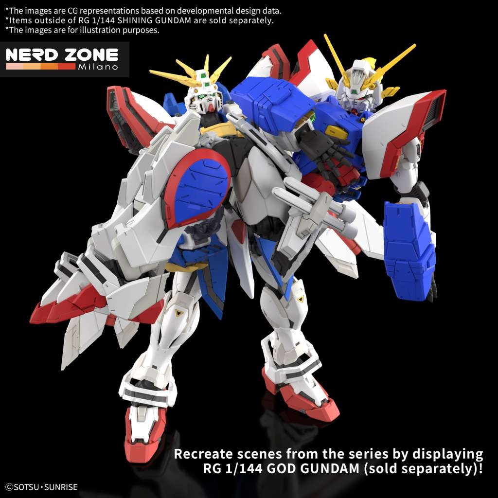 BANDAI GUNPLA - Rg Gundam Shining 1/144