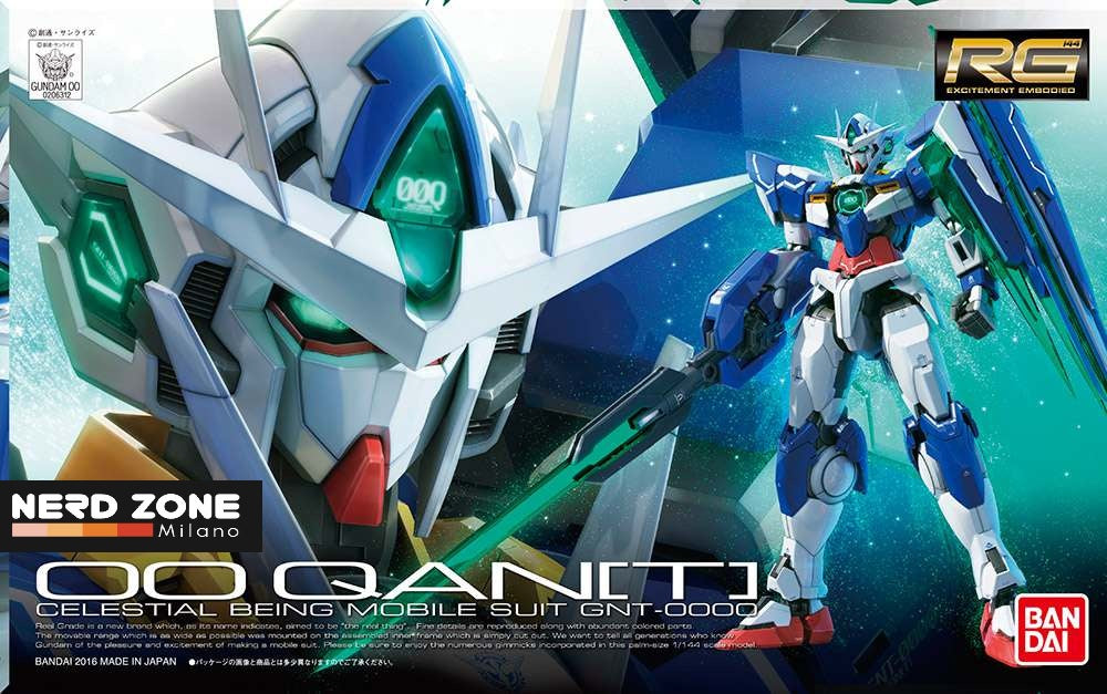 BANDAI GUNPLA - Rg Gundam Oo Qant 1/144