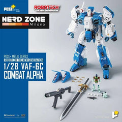 POSEPLUS - Robotech The New Generation Pose+ Metal Series Vaf-6c Combat Alpha Fighter 1/28 scale action figure
