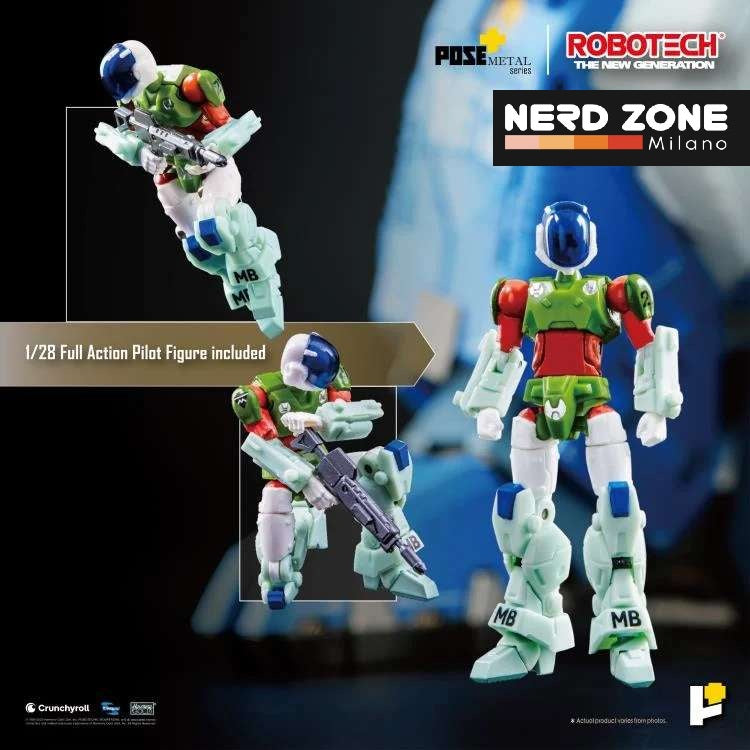 POSEPLUS - Robotech The New Generation Pose+ Metal Series Vaf-6c Combat Alpha Fighter 1/28 scale action figure