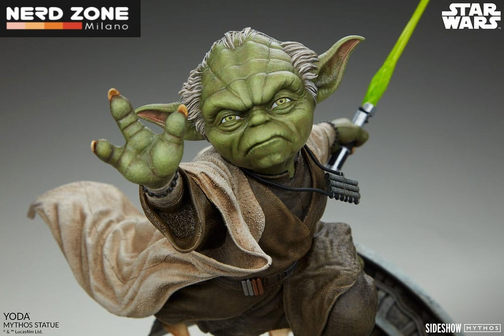 SIDEHSOW - Star Wars Mythos Statue Yoda 43 cm - Damaged packaging