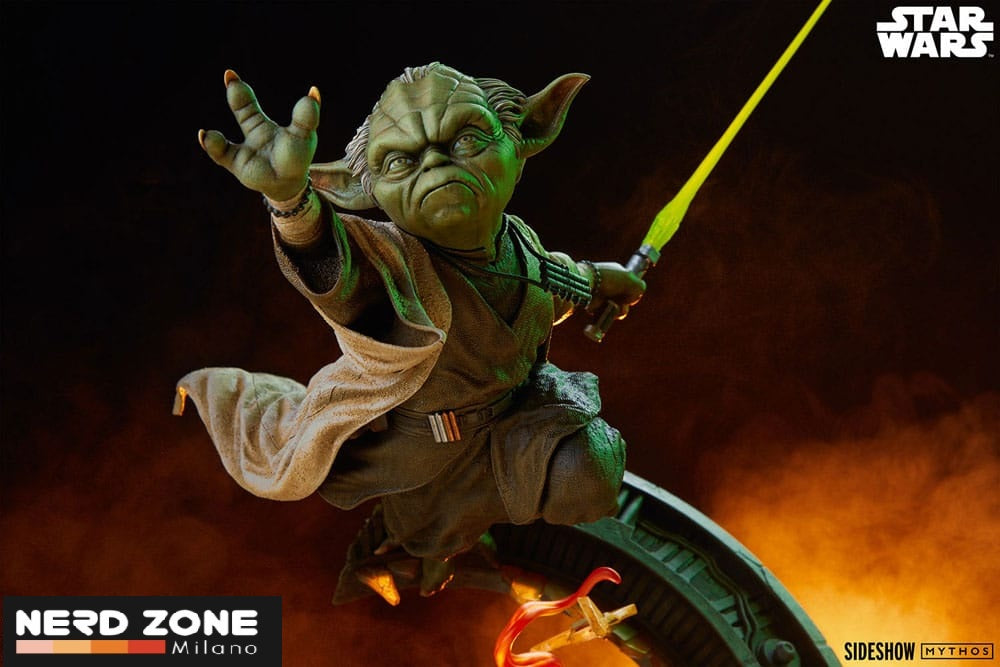 SIDEHSOW - Star Wars Mythos Statue Yoda 43 cm - Damaged packaging