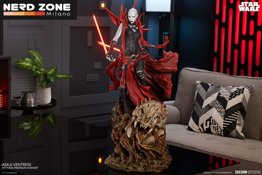 SIDESHOW - Star Wars Premium Format Statue Asajj Ventress 69 cm