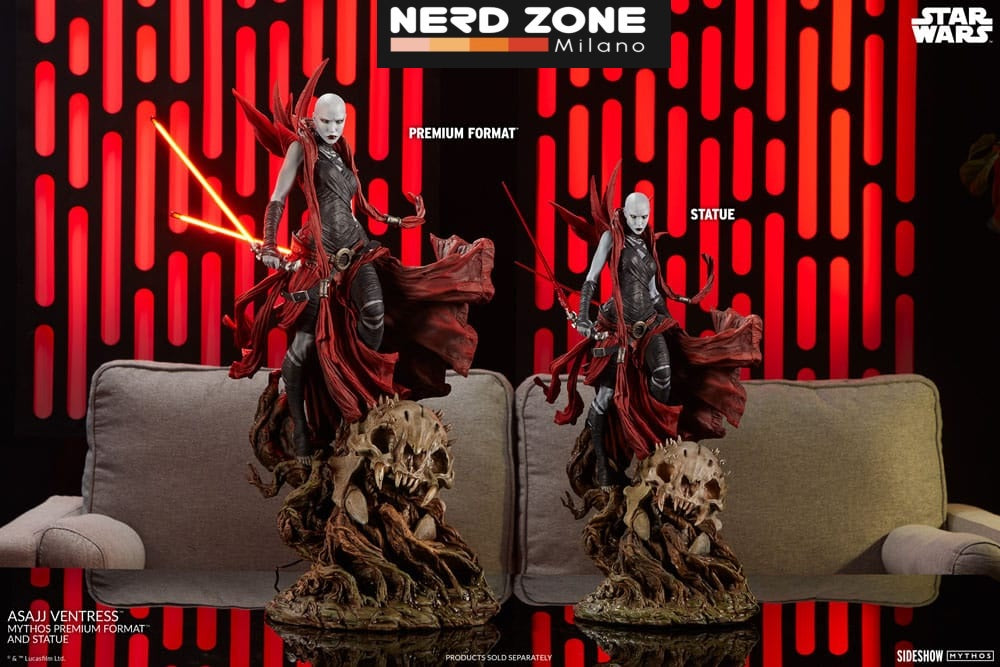 SIDESHOW - Star Wars Premium Format Statue Asajj Ventress 69 cm