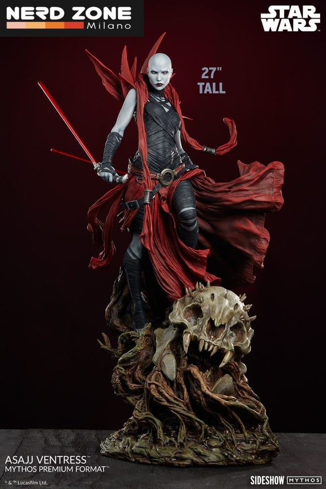 SIDESHOW - Star Wars Premium Format Statue Asajj Ventress 69 cm