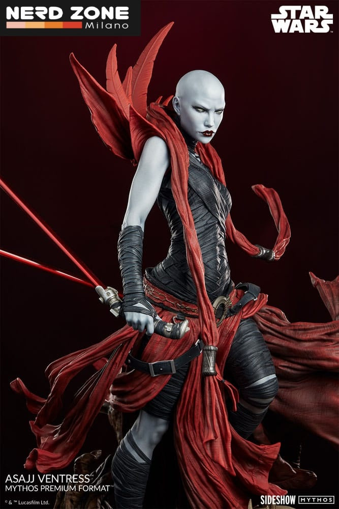 SIDESHOW - Star Wars Premium Format Statue Asajj Ventress 69 cm