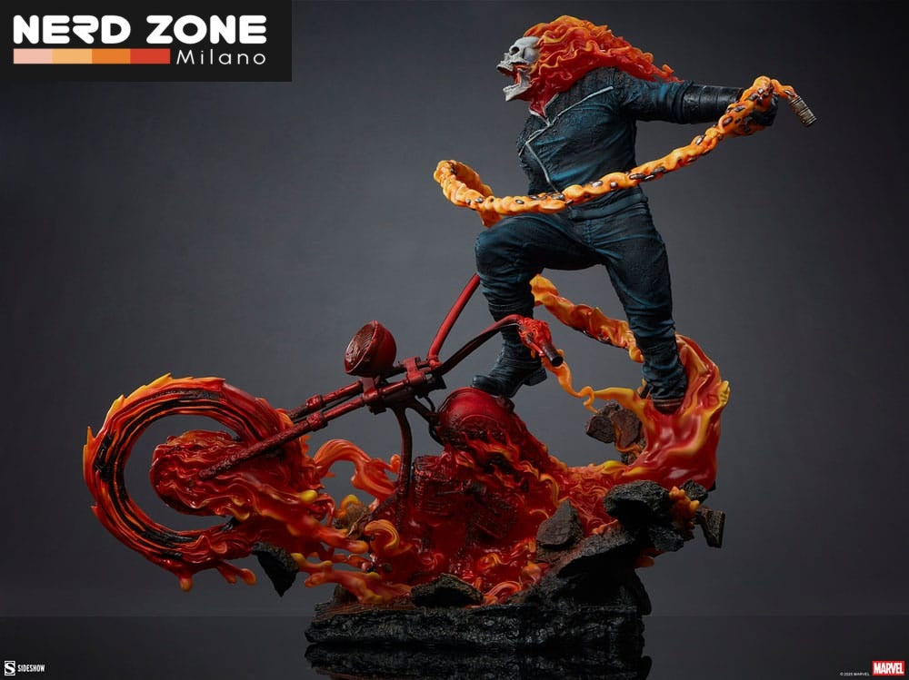 SIDESHOW - Marvel Premium Format Statue Ghost Rider (Classic Variant) 53 cm