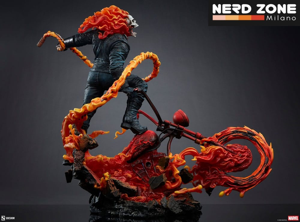 SIDESHOW - Marvel Premium Format Statue Ghost Rider (Classic Variant) 53 cm