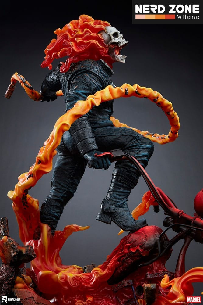 SIDESHOW - Marvel Premium Format Statue Ghost Rider (Classic Variant) 53 cm