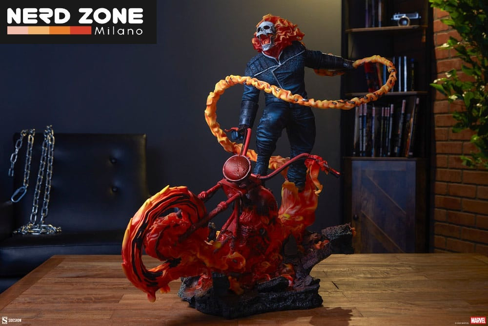SIDESHOW - Marvel Premium Format Statue Ghost Rider (Classic Variant) 53 cm