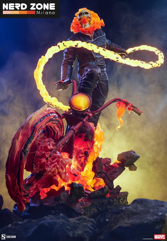 SIDESHOW - Marvel Premium Format Statue Ghost Rider (Classic Variant) 53 cm