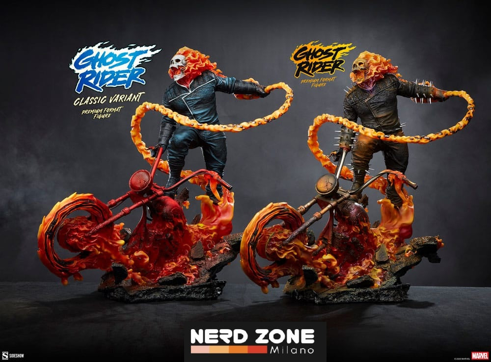 SIDESHOW - Marvel Premium Format Statue Ghost Rider (Classic Variant) 53 cm