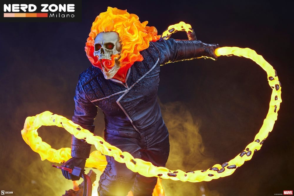 SIDESHOW - Marvel Premium Format Statue Ghost Rider (Classic Variant) 53 cm