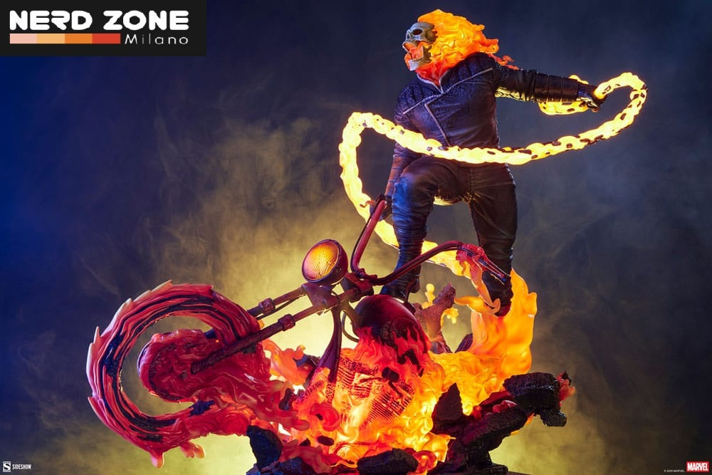 SIDESHOW - Marvel Premium Format Statue Ghost Rider (Classic Variant) 53 cm