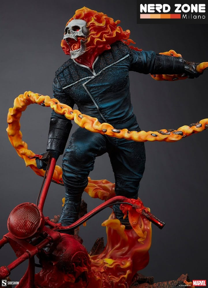 SIDESHOW - Marvel Premium Format Statue Ghost Rider (Classic Variant) 53 cm