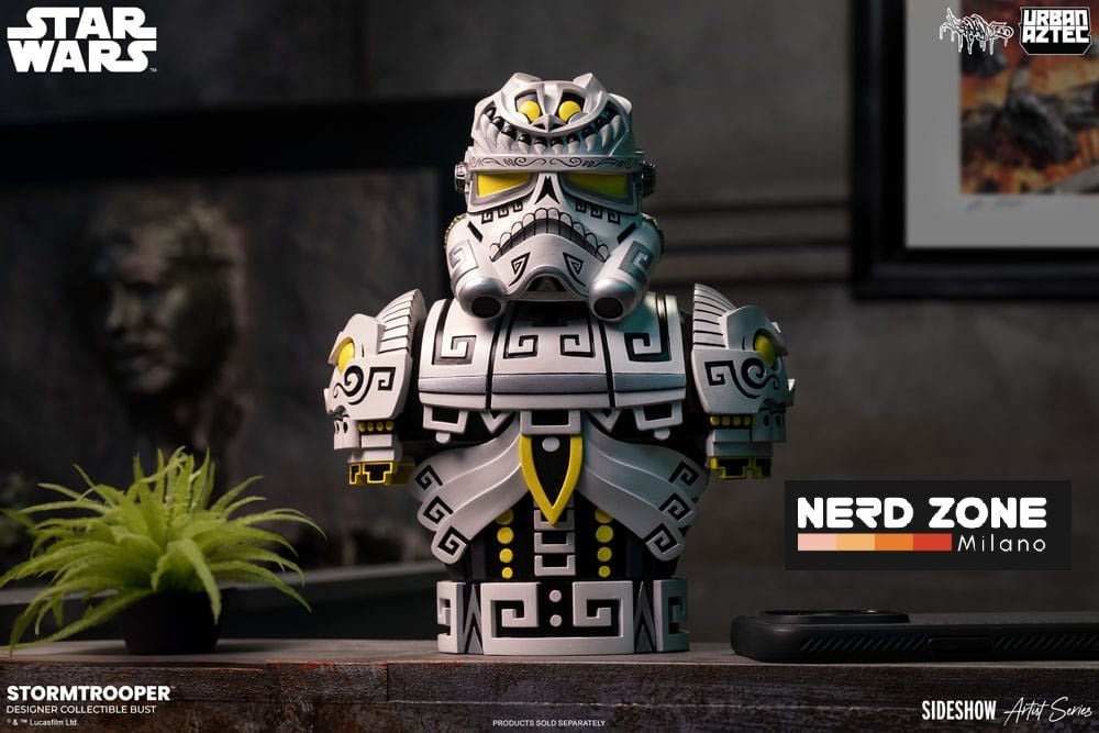 SIDESHOW STAR WARS Artist Series Designer Bust Stormtrooper by