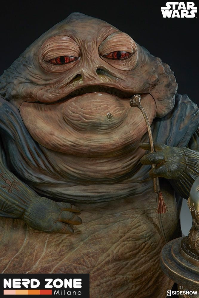SIDESHOW - Star Wars Episode VI Action Figure 1/6 Jabba the Hutt & Throne Deluxe 34 cm