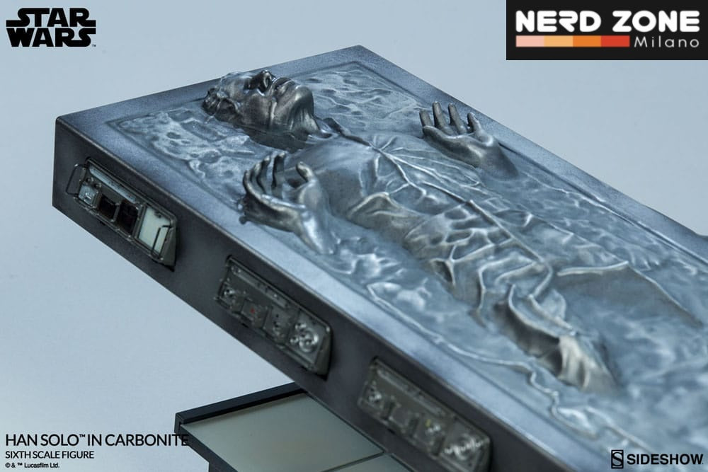 SIDESHOW - Star Wars Figure 1/6 Han Solo in Carbonite 38 cm