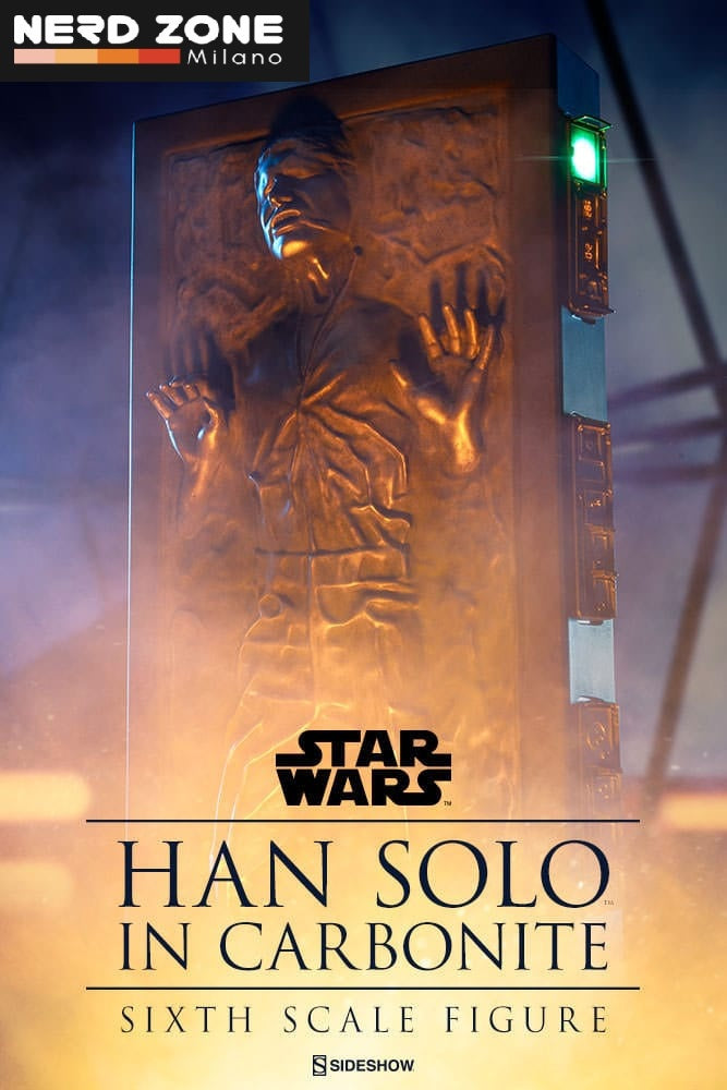 SIDESHOW - Star Wars Figure 1/6 Han Solo in Carbonite 38 cm