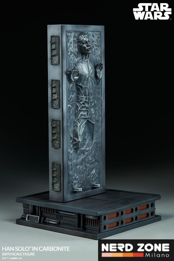 SIDESHOW - Star Wars Figure 1/6 Han Solo in Carbonite 38 cm