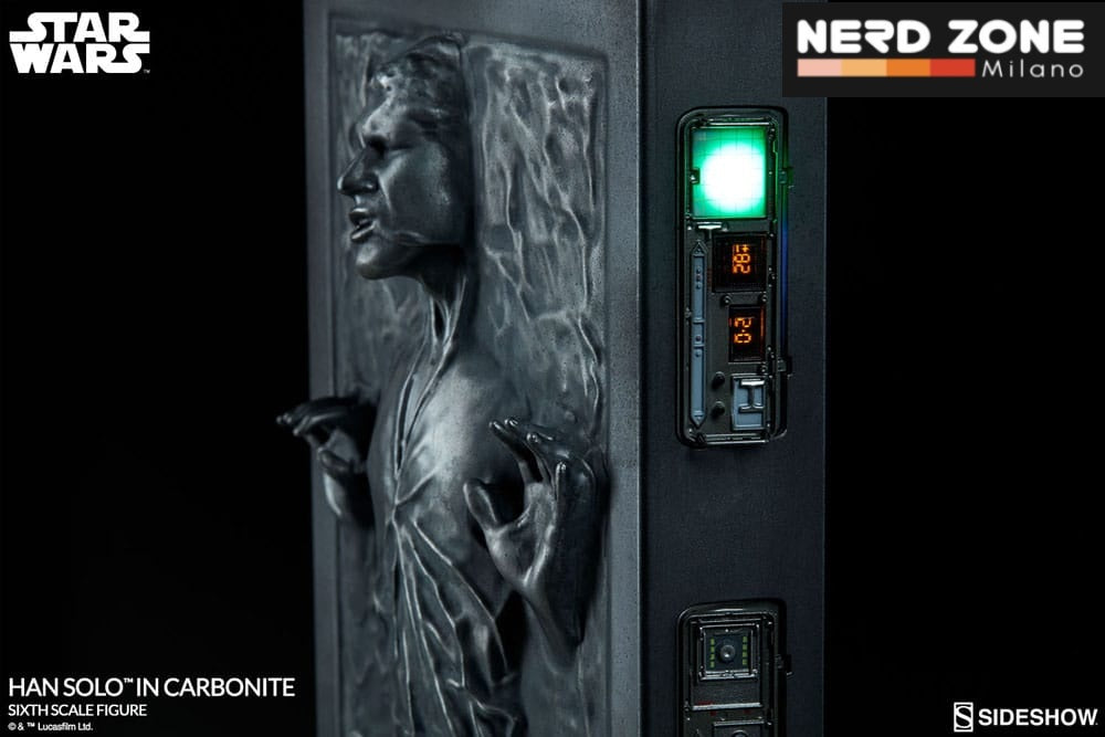 SIDESHOW - Star Wars Figure 1/6 Han Solo in Carbonite 38 cm
