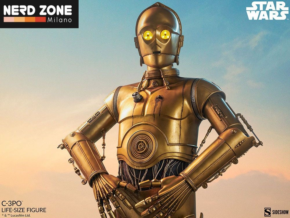 SIDESHOW - Star Wars Life-Size Statue C-3PO 188 cm - Scale 1:1