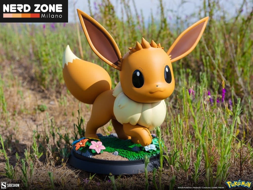 PRE ORDINE - SIDESHOW Pokémon Life-Size Figure Eevee 34 cm