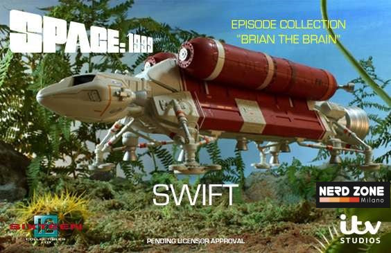 SIXTEEN 12 - Space 1999 Swift Spacecraft Die Cast