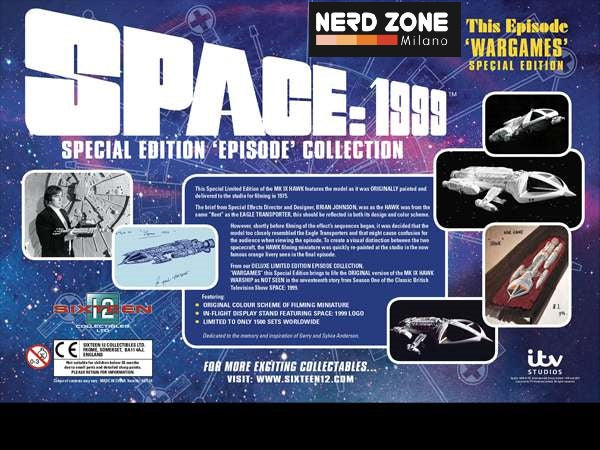 SIXTEEEN 12 - Space 1999 Wargames White Hawk Spec Edit
