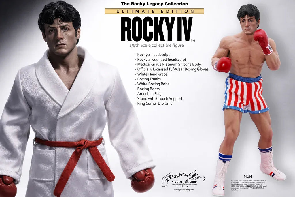 PRE ORDINE - SLY STALLONE SHOP - Rocky 4 Ultimate Edition 1/6 Scale Action Figure
