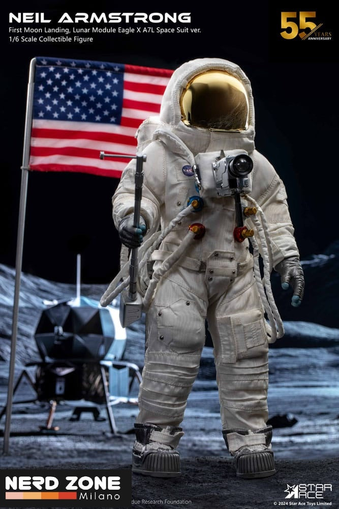 STAR ACE - Neil Armstrong Action Figure 1/6 Neil Armstrong 30 cm