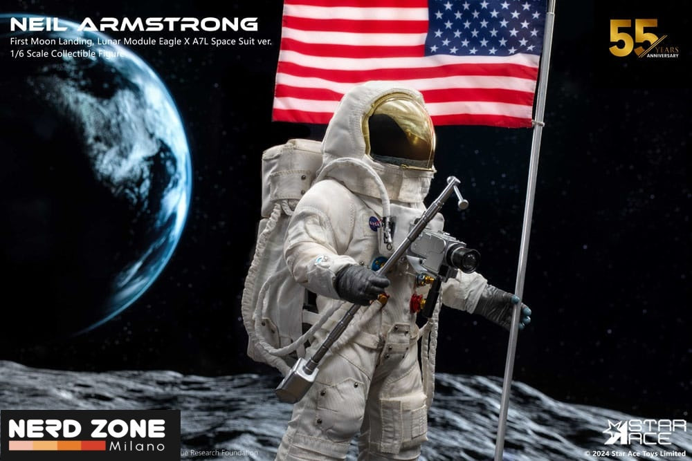 STAR ACE - Neil Armstrong Action Figure 1/6 Neil Armstrong 30 cm
