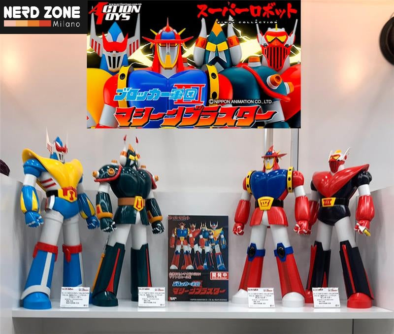 ACTION TOYS - Super Robot Vinyl Collection Astrorobot - Set Di 4