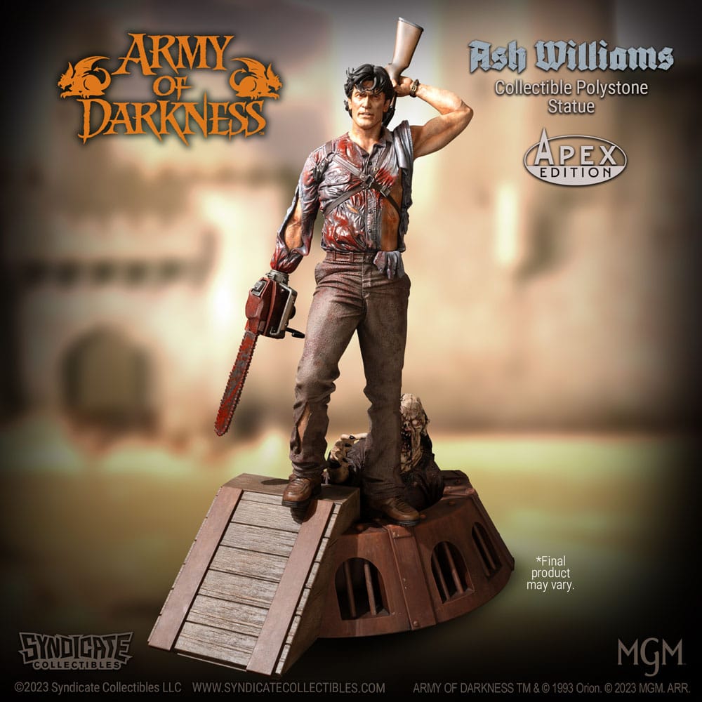 SYNDICATE COLLECTIBLES - Army of Darkness Statue 1/4 Ash Williams 70 cm
