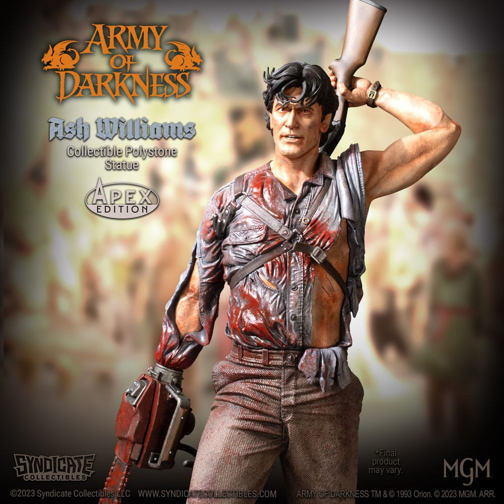 SYNDICATE COLLECTIBLES Army of Darkness Statue 1/4 Ash Williams