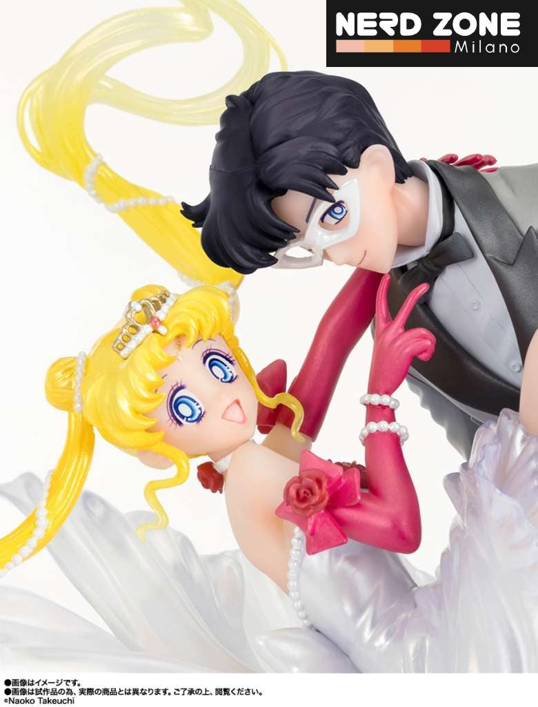 BANDAI - FIGUARTS ZERO - Sailor moon usagi & tuxedo mask moonlight glow ed figuarts zero chouette