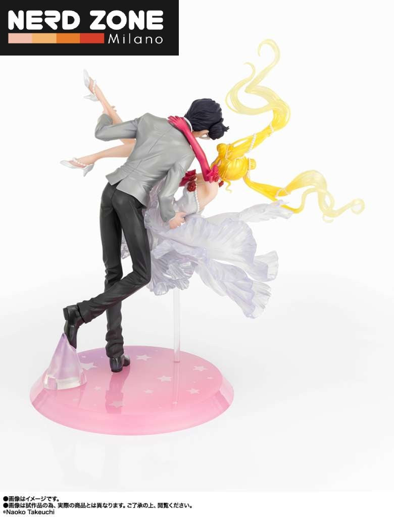 BANDAI - FIGUARTS ZERO - Sailor moon usagi & tuxedo mask moonlight glow ed figuarts zero chouette