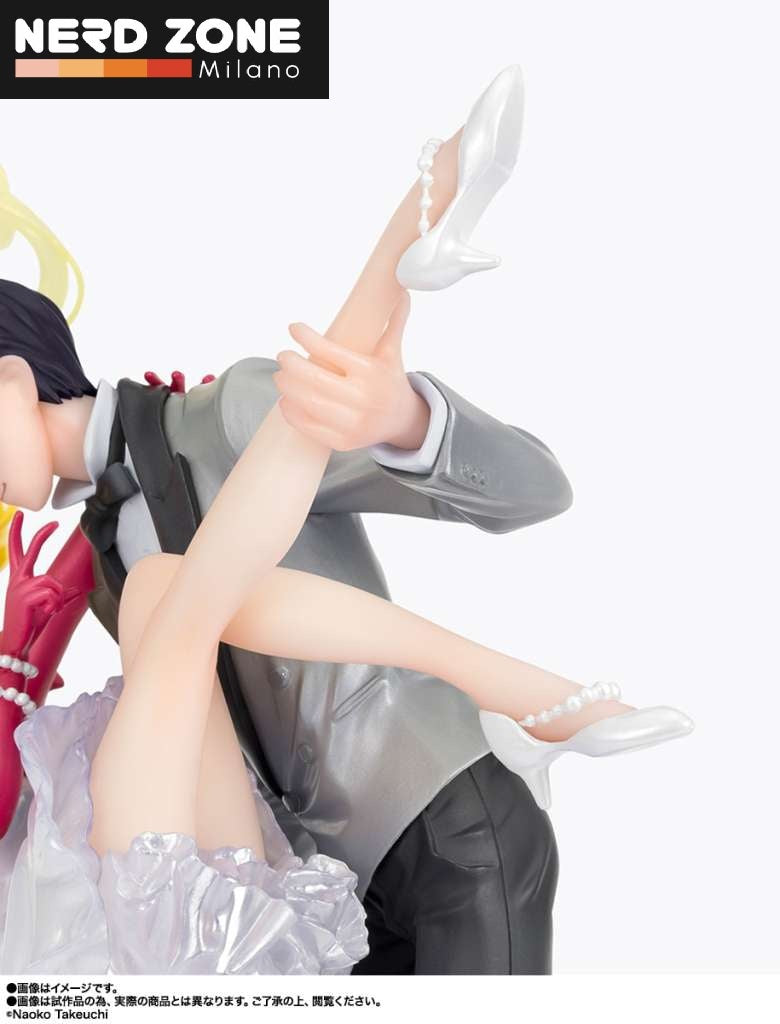 BANDAI - FIGUARTS ZERO - Sailor moon usagi & tuxedo mask moonlight glow ed figuarts zero chouette