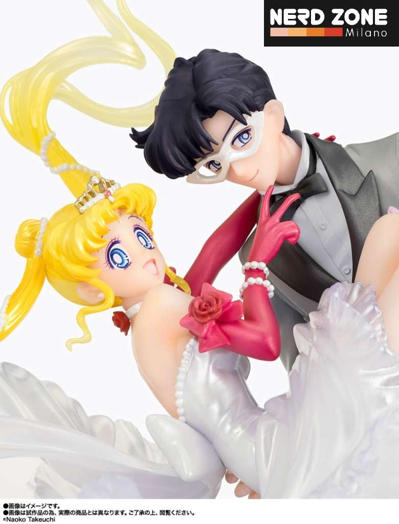 BANDAI - FIGUARTS ZERO - Sailor moon usagi & tuxedo mask moonlight glow ed figuarts zero chouette
