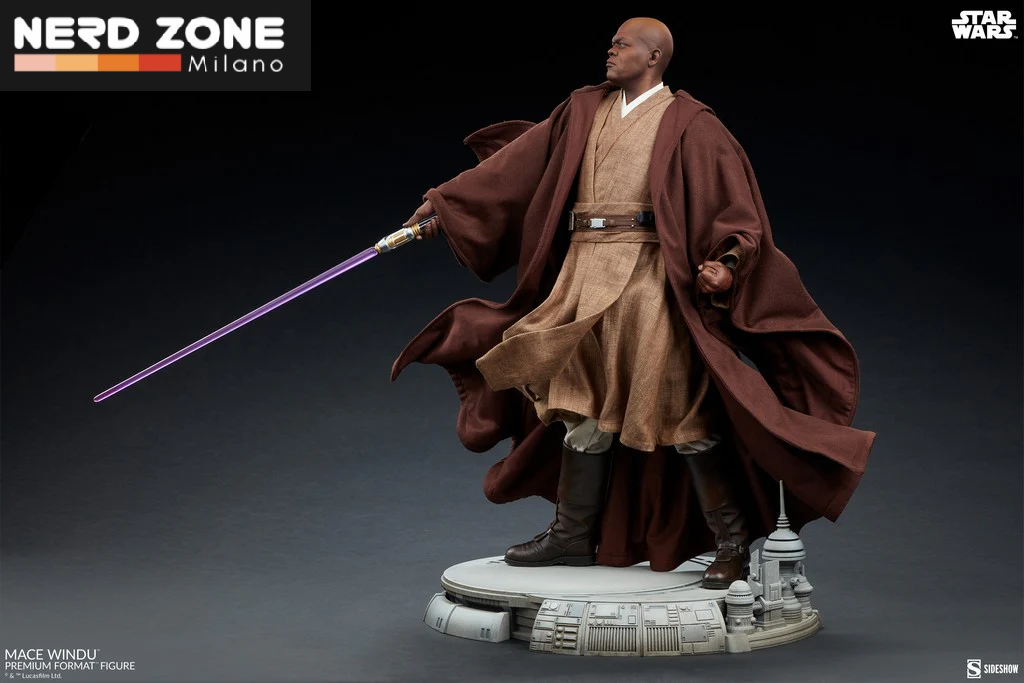 SIDESHOW – Star Wars: Revenge of the Sith – Mace Windu Premium 1:4 Scale Statue
